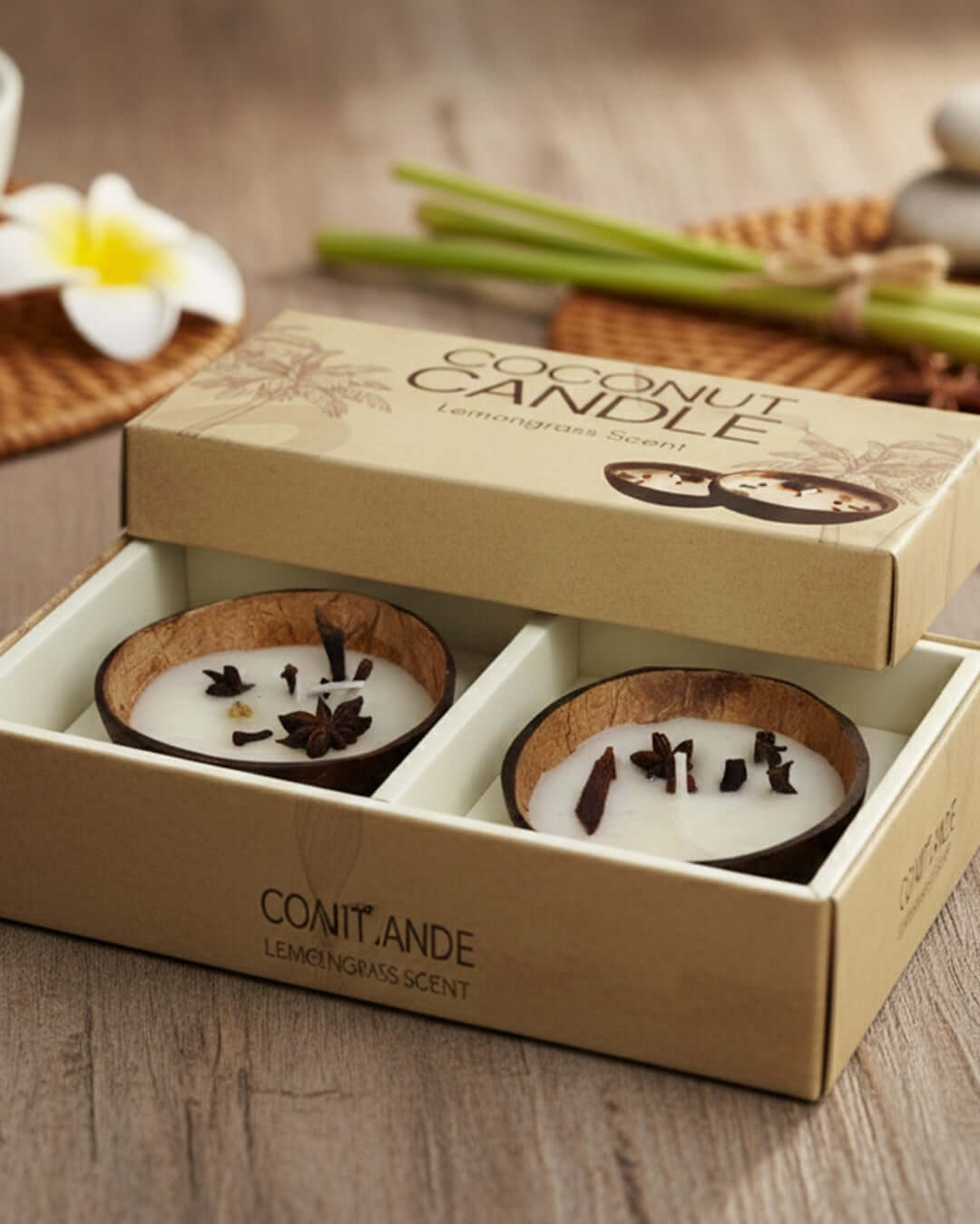 Lemongrass Coconut Candle