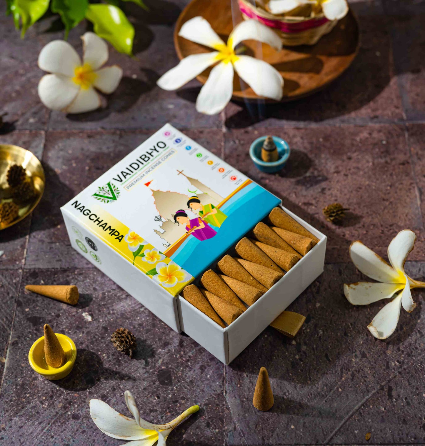 Nagchampa Incense Cones