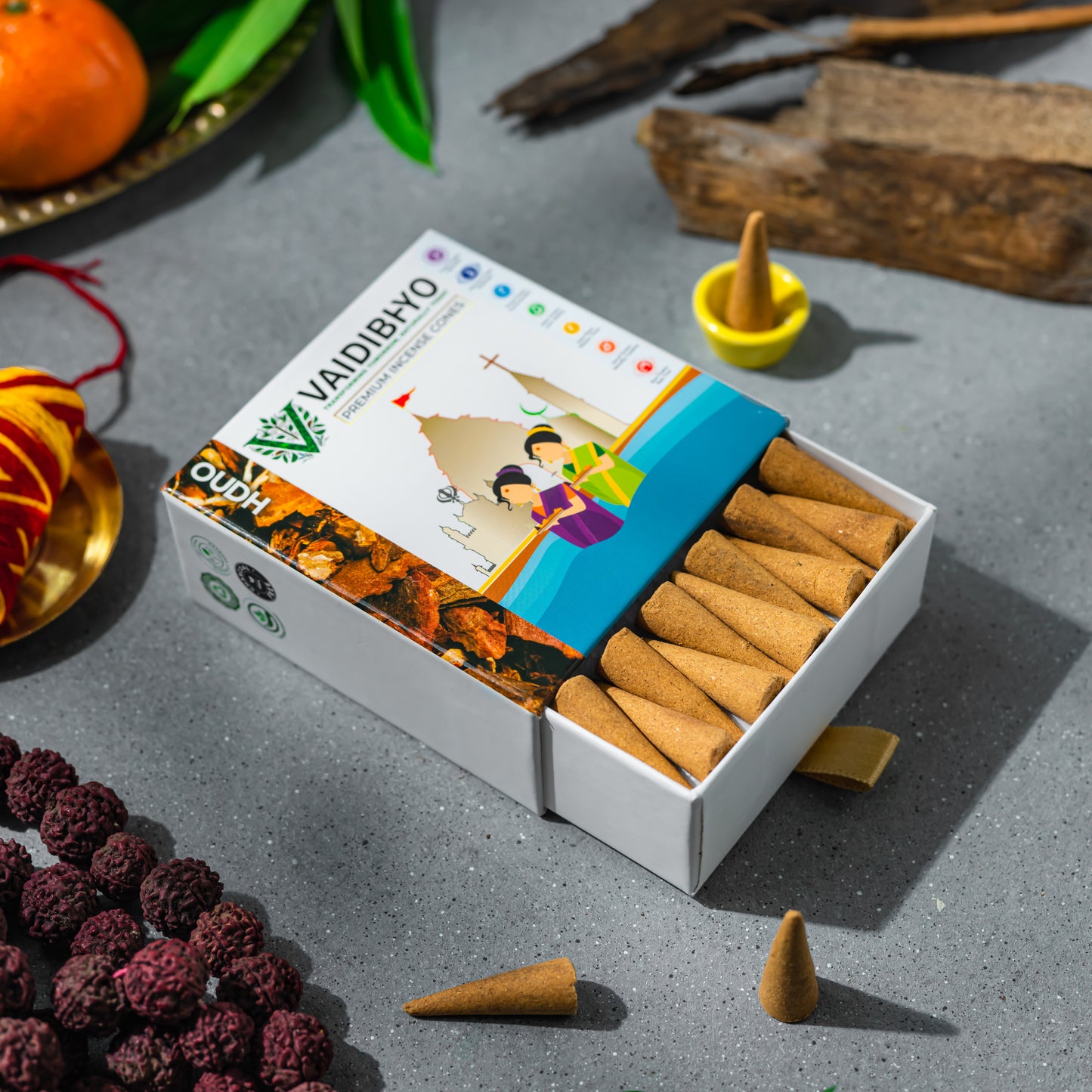 Oudh Incense Cones