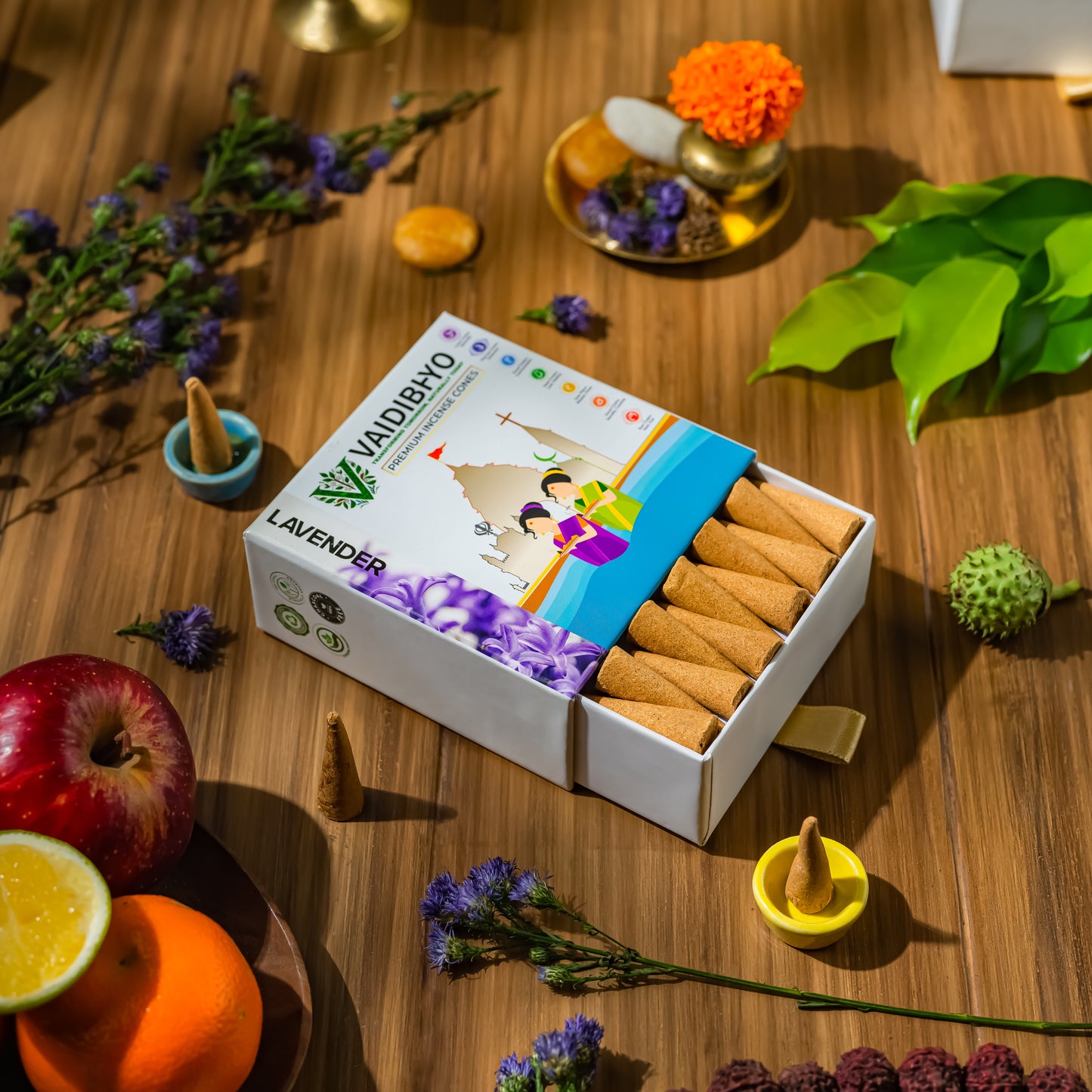 Citronella/Lavender Incense Cones Pack of 2
