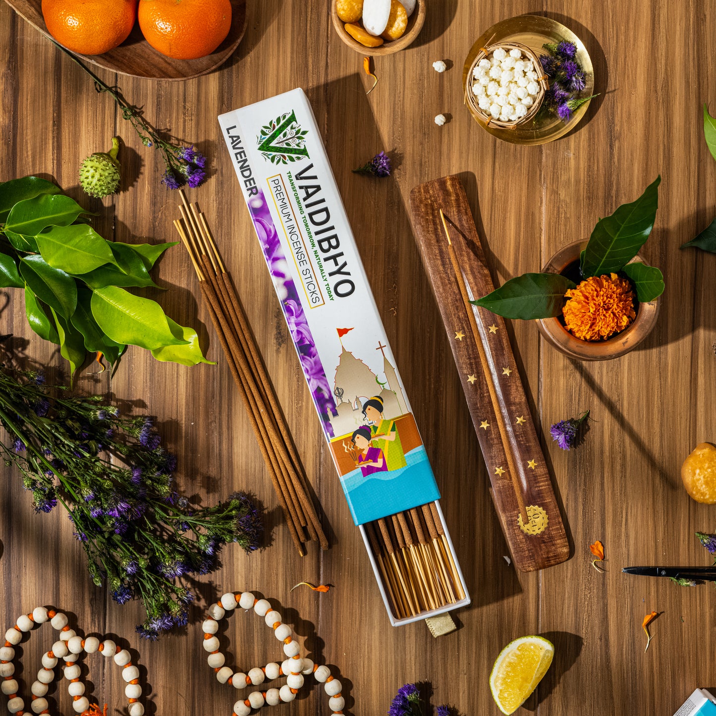 Citronella/Lavender Incense Sticks Pack of 2
