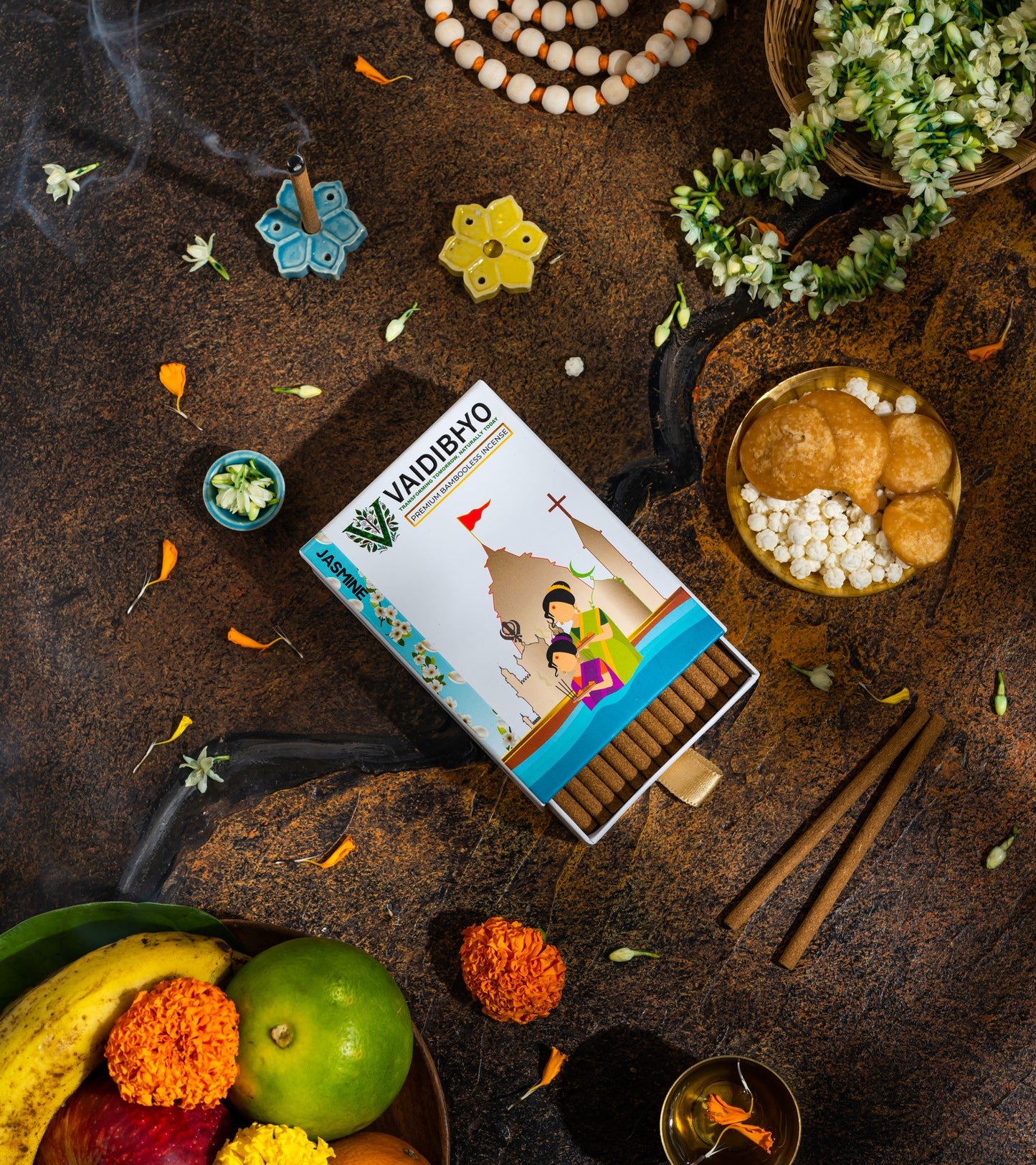 Jasmine Bambooless Incense