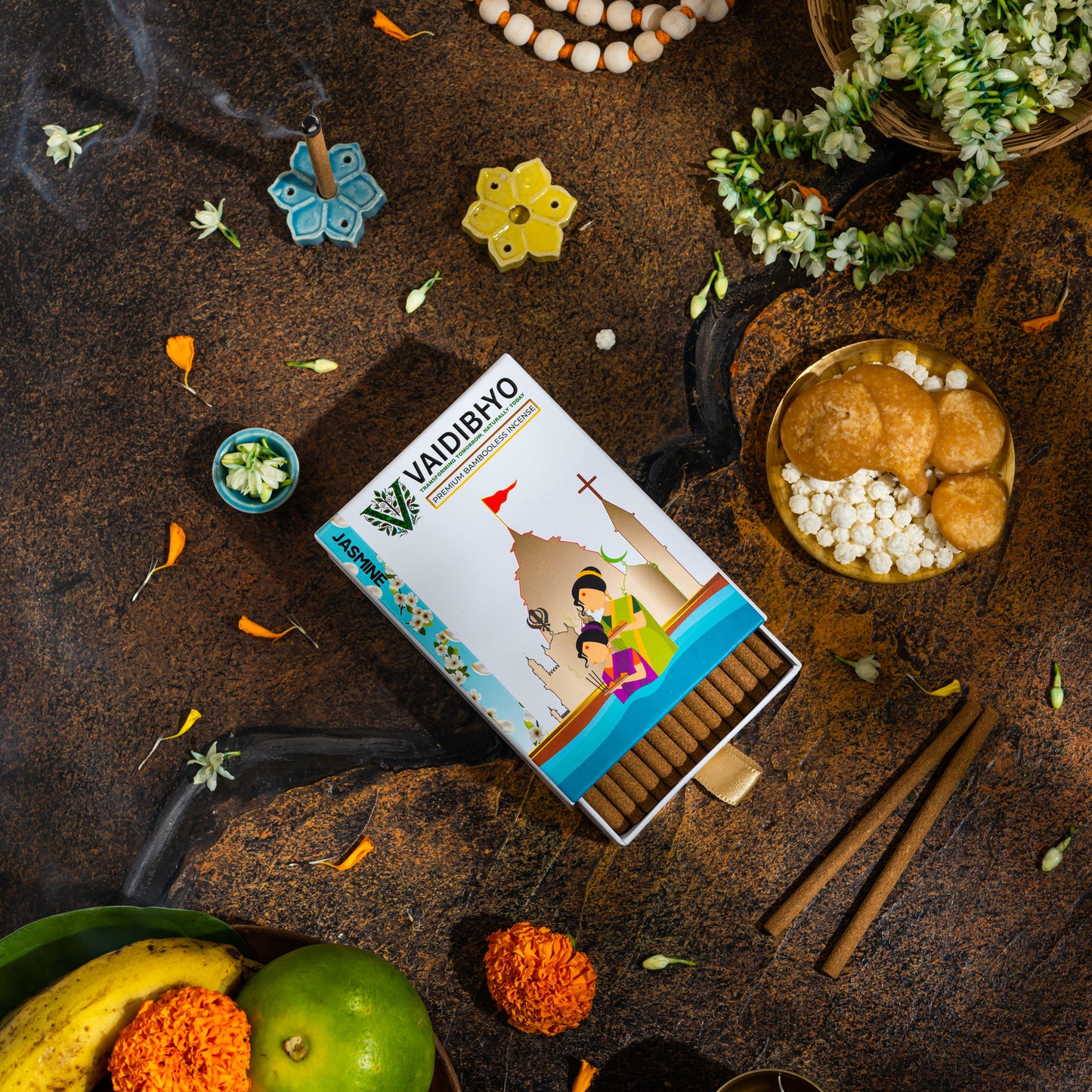 Jasmine Bambooless Incense