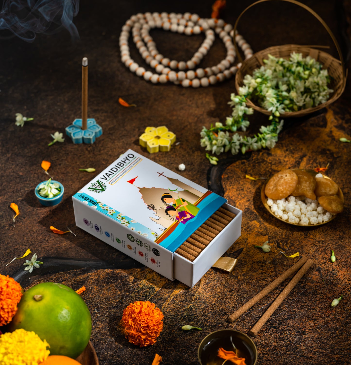 Jasmine Bambooless Incense