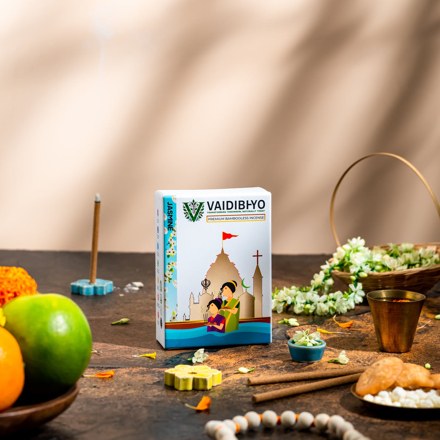 Jasmine Bambooless Incense