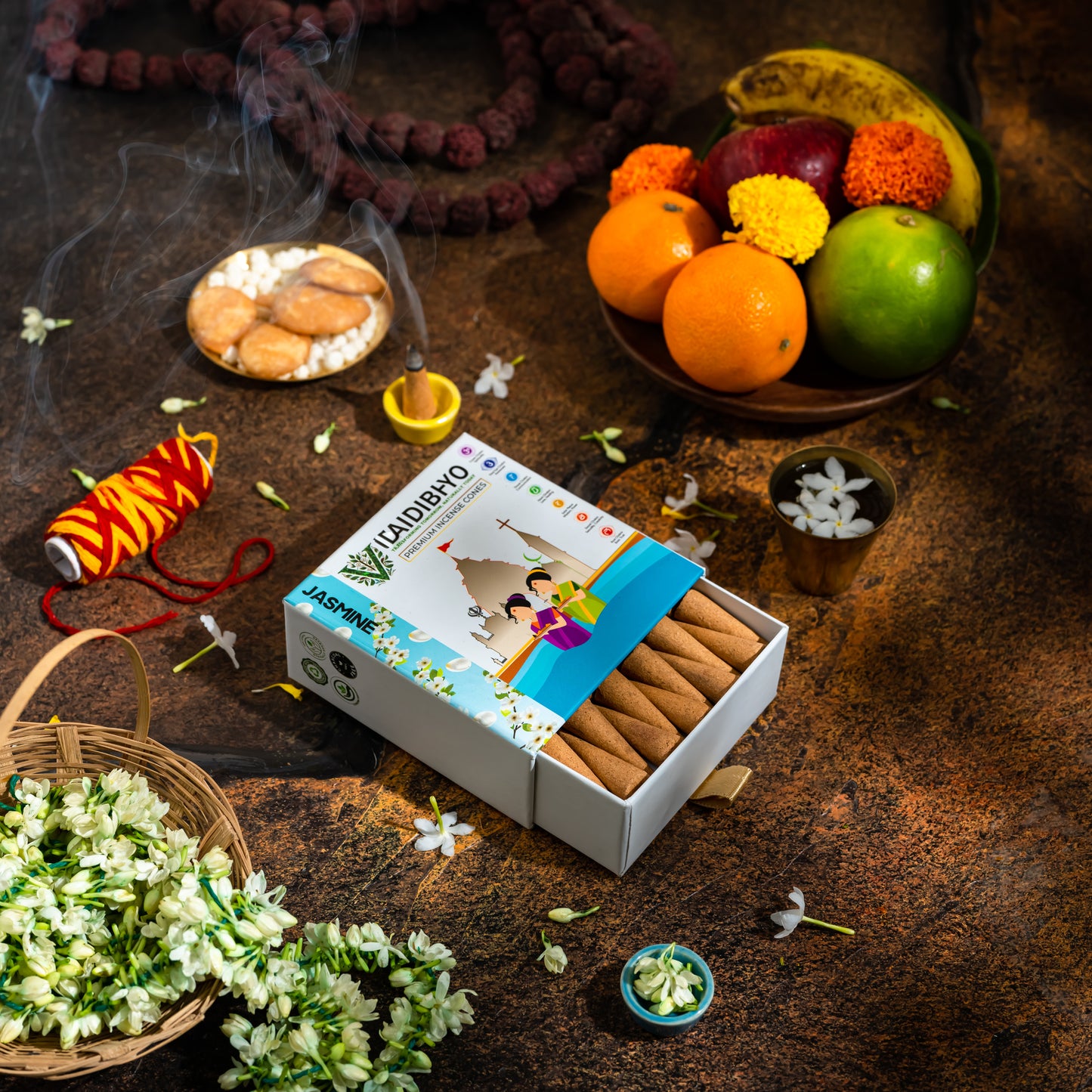 Jasmine Incense Cones