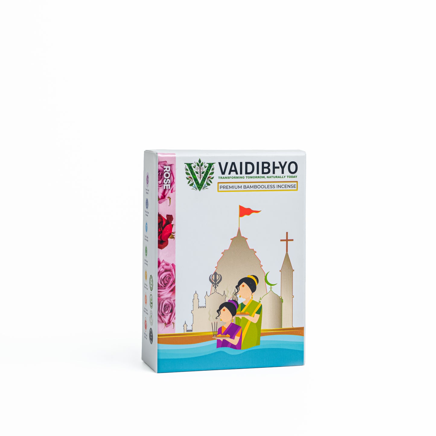 Rose Bambooless Incense