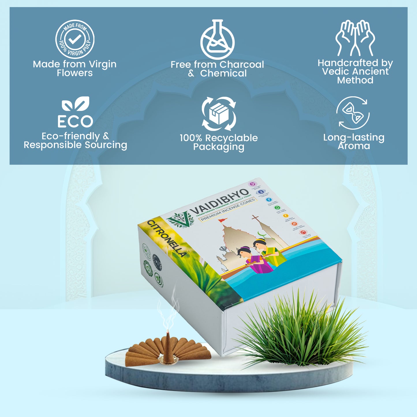 Citronella Incense Cones