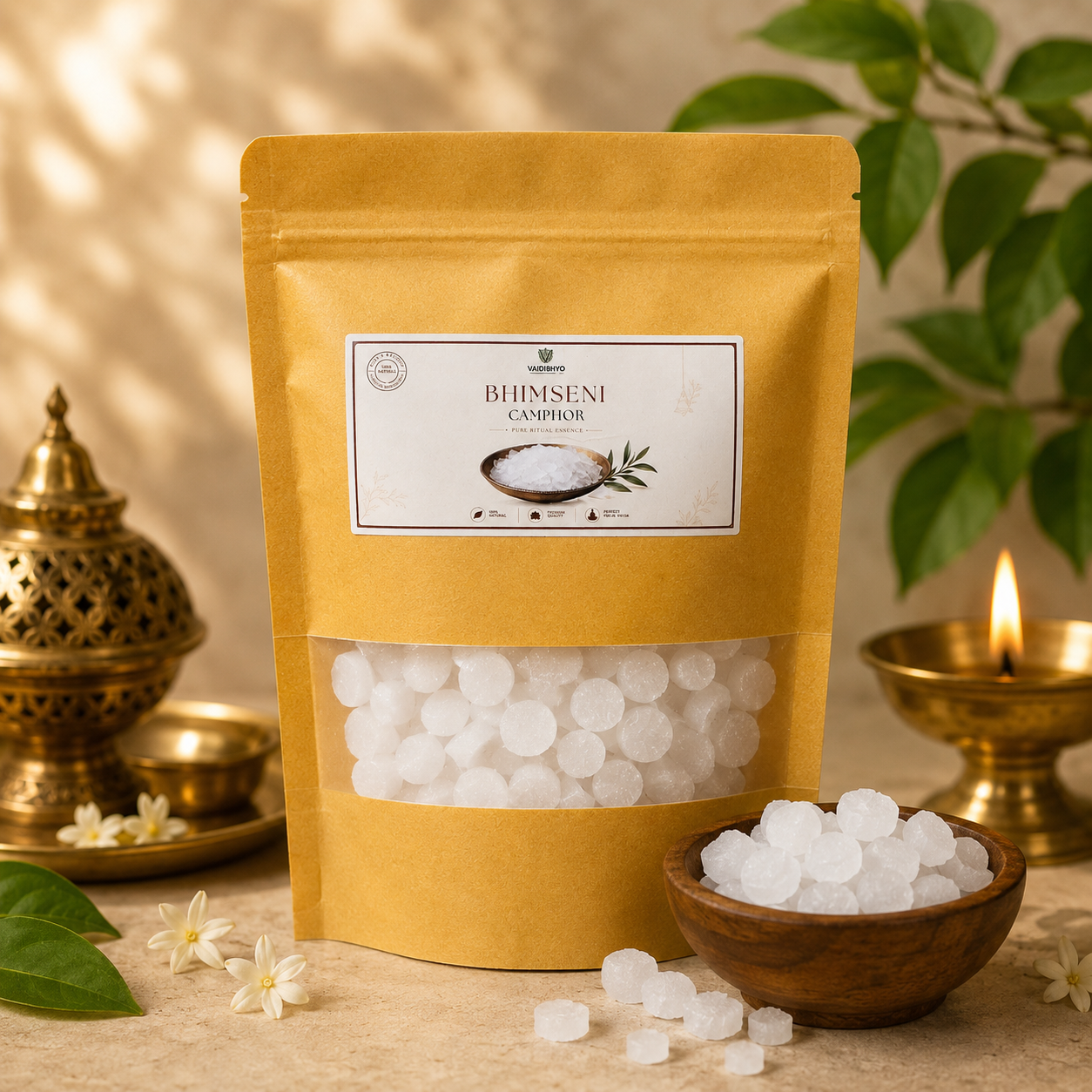Bhimseni Camphor Tablets (100gm)