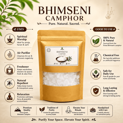 Bhimseni Camphor Flakes (200gm)