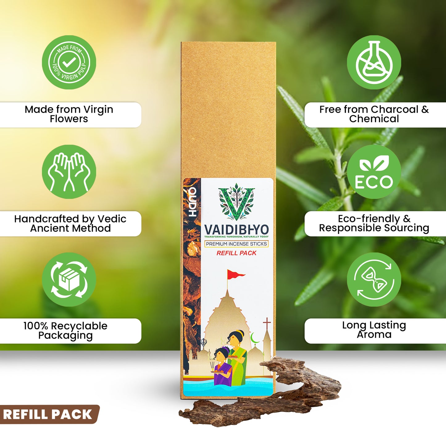 Oudh Refill Pack
