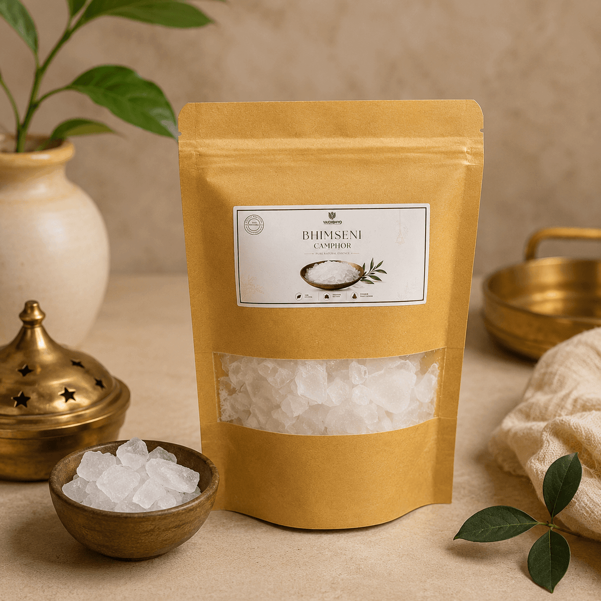 Bhimseni Camphor Flakes (200gm)