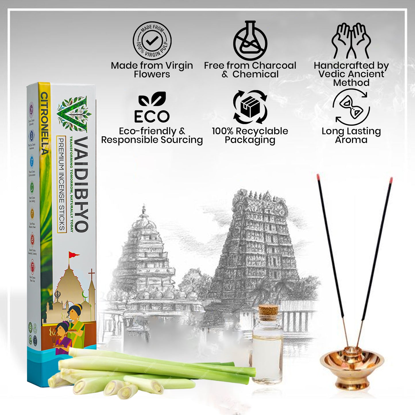 Citronella Incense Sticks