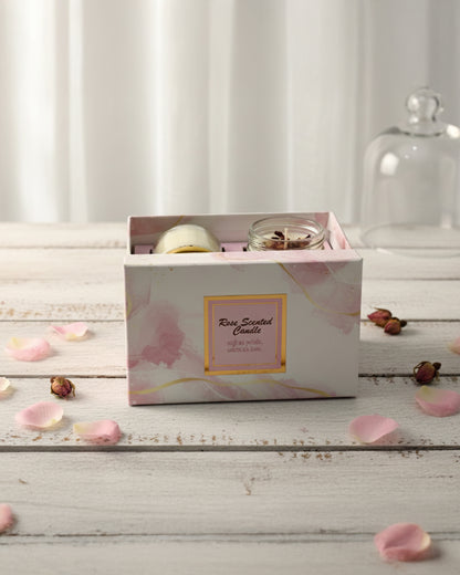 Rose Jar Candle
