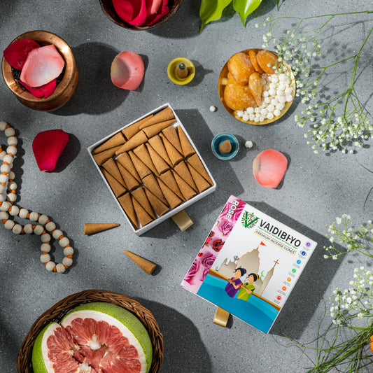 Rose Incense Cones