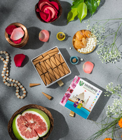 Rose Incense Cones