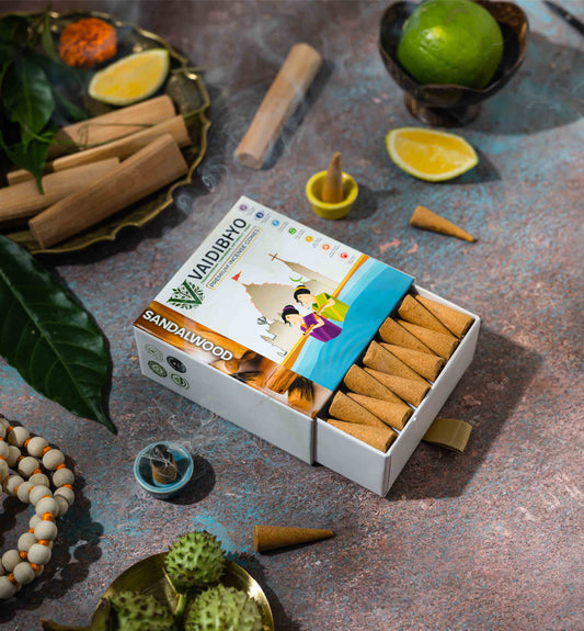 Sandalwood Incense Cones