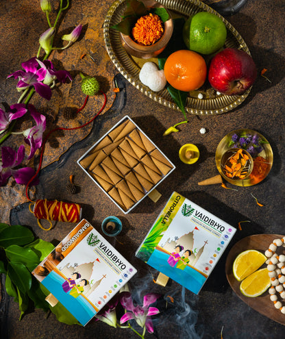 Citronella/Sandalwood Incense Cones Pack of 2