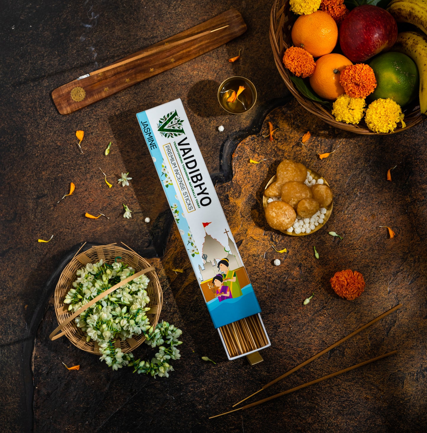 Citronella/Jasmine Incense Sticks Pack of 2