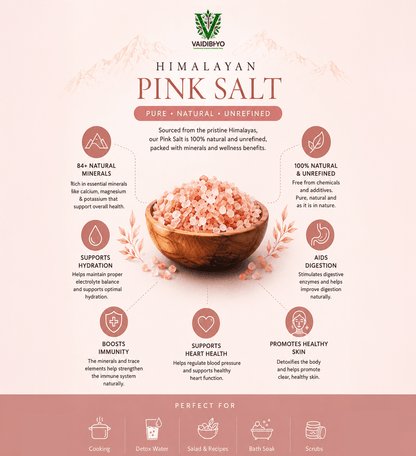 Himalayan Pink Salt (1KG)