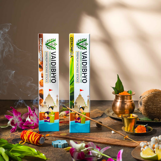 Citronella/Sandalwood Incense Sticks Pack of 2