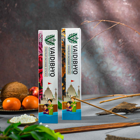 Oudh/Rose Incense Sticks Pack of 2