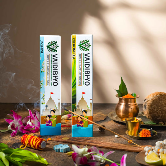 Citronella/Jasmine Incense Sticks Pack of 2