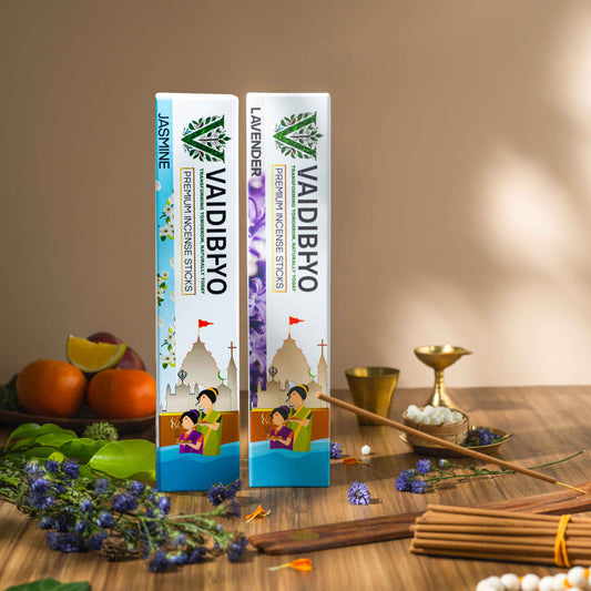 Jasmine/Lavender Incense Sticks Pack of 2