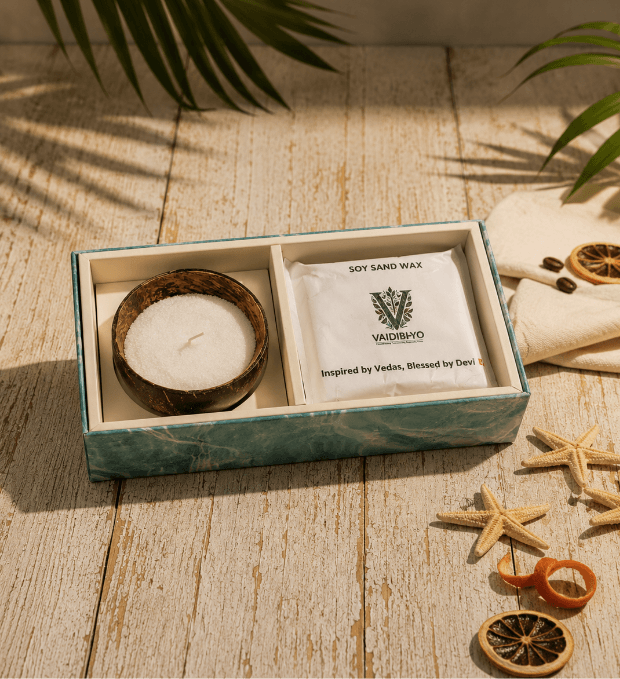 Sand Wax Candle