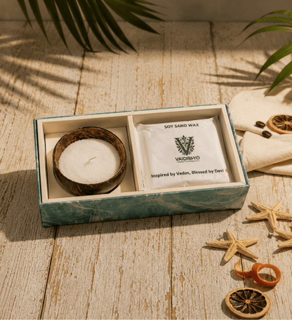 Sand Wax Candle